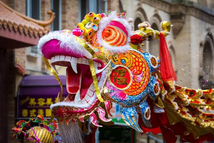 How are Chinese students celebrating Chinese New Year at university?