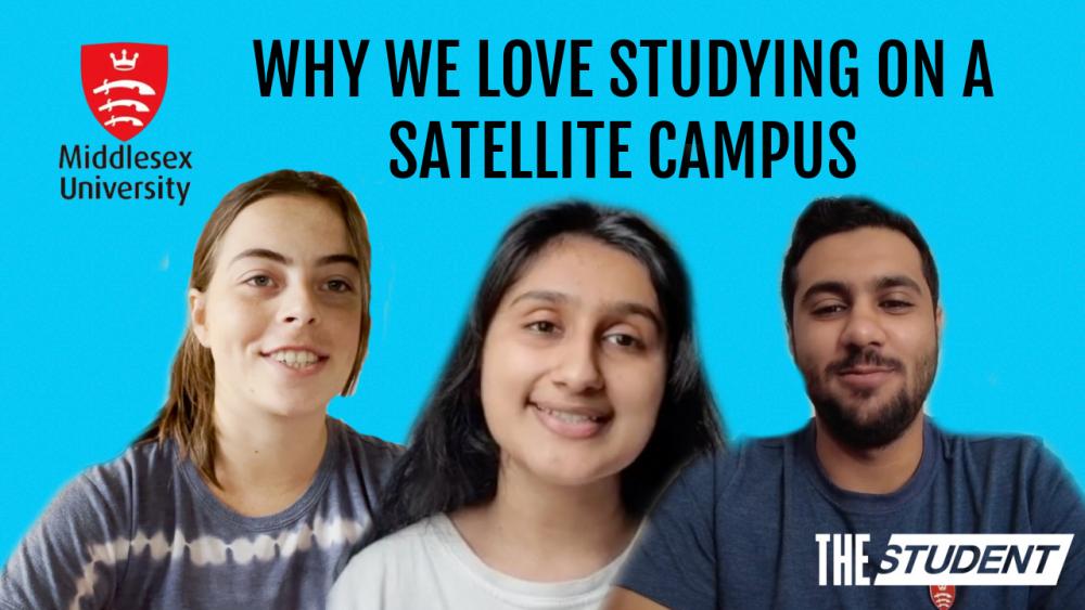 Vlog what is it like to study at a satellite campus? Student