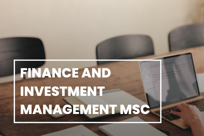 Finance Investment Management