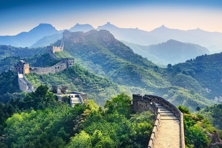 China, University, Great Wall, 