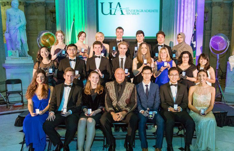 The undergraduate awards in Dublin