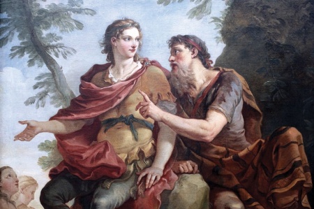 Telemachus and Mentor, by Charles Joseph Natoire